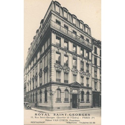 Royale Saint-Georges 18,Rue Saint-Georges Paris 9eme